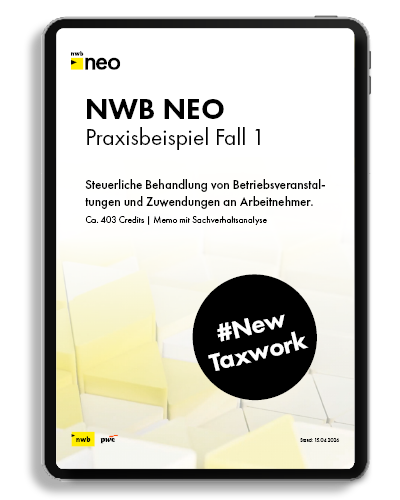 Bild Fall 1 Steuerliche Behandlung von Betriebsveranstaltungen und Zuwendungen
